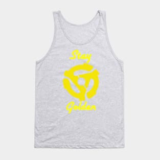 Stay Golden (transparent background) Tank Top